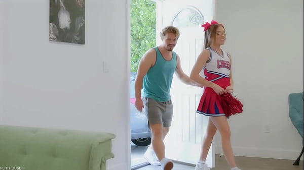 PenthouseGold.com – Cute Cheerleader Katie Kush Takes A Pussy Pounding After Sucking Cock