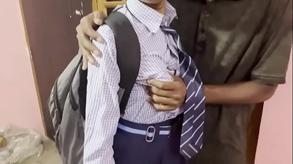 Indian Schoolgirl’s Big Cock Teases her Young Boyfriend