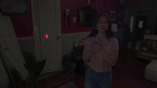 Brunette Maya Rue Spreads Her Legs To Welcome A Stud