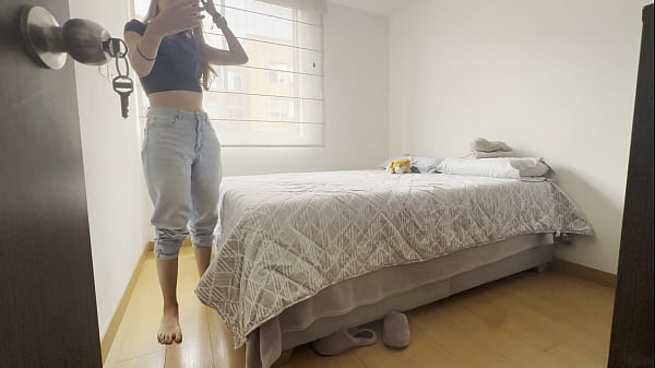 Que rico frotarme con mi novia la lesbiana antes de ir al GYM