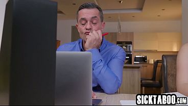 Deepthroat and anal sex for horny teen student Leya Desantis by her big dick teacher