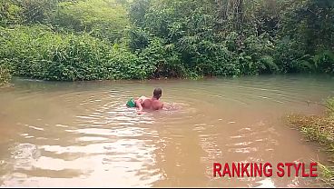 MATURE HOT BANGING SEX IN THE RIVER WITH MONSTER COCK
