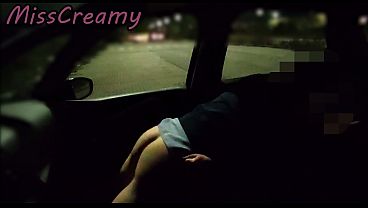 EXTREME Night Dogging in Public Parking with STRANGERS and Risk of PUSSY FLASH Uncut HD – Full on RED