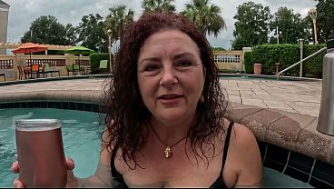 Ali Allure Tries on Old Cheerleader Outfit TRAILER