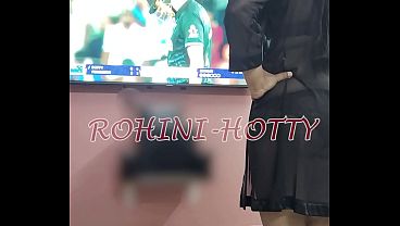 Celebration mood Tamil lady