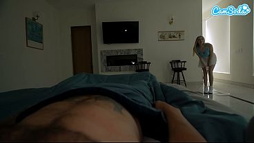 Stepdad Was Fucking Roughly His Stepdaughter With His BWC When Suddenly His Wife Came Home