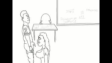 Substitute teacher sucks starting quarterback dick…she took the job just to suck his dick